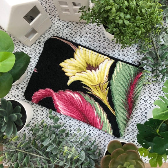 Colorful Floral Print Small Bag/Pouch - Picture 2 of 6